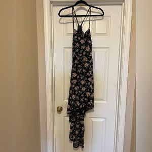 High Low Halter Dress